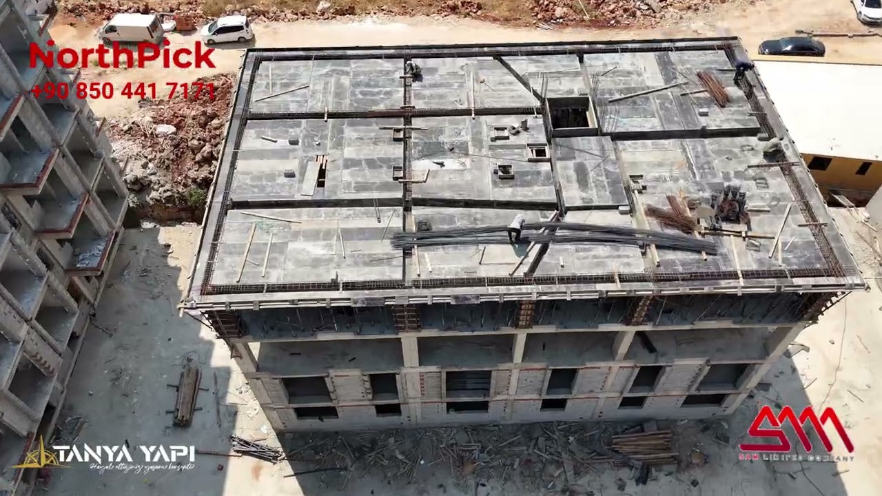 North of Tanya Project: July 2025 Construction Update - Sea Views & Modern Living in Kepez, Antalya!