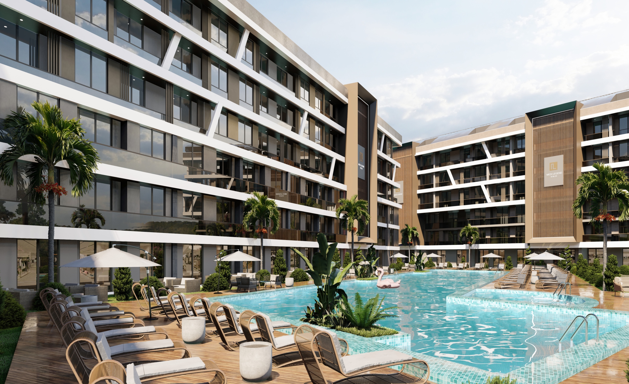 Medi Legend Residence Apartments in Konyaalti Hurma Antalya