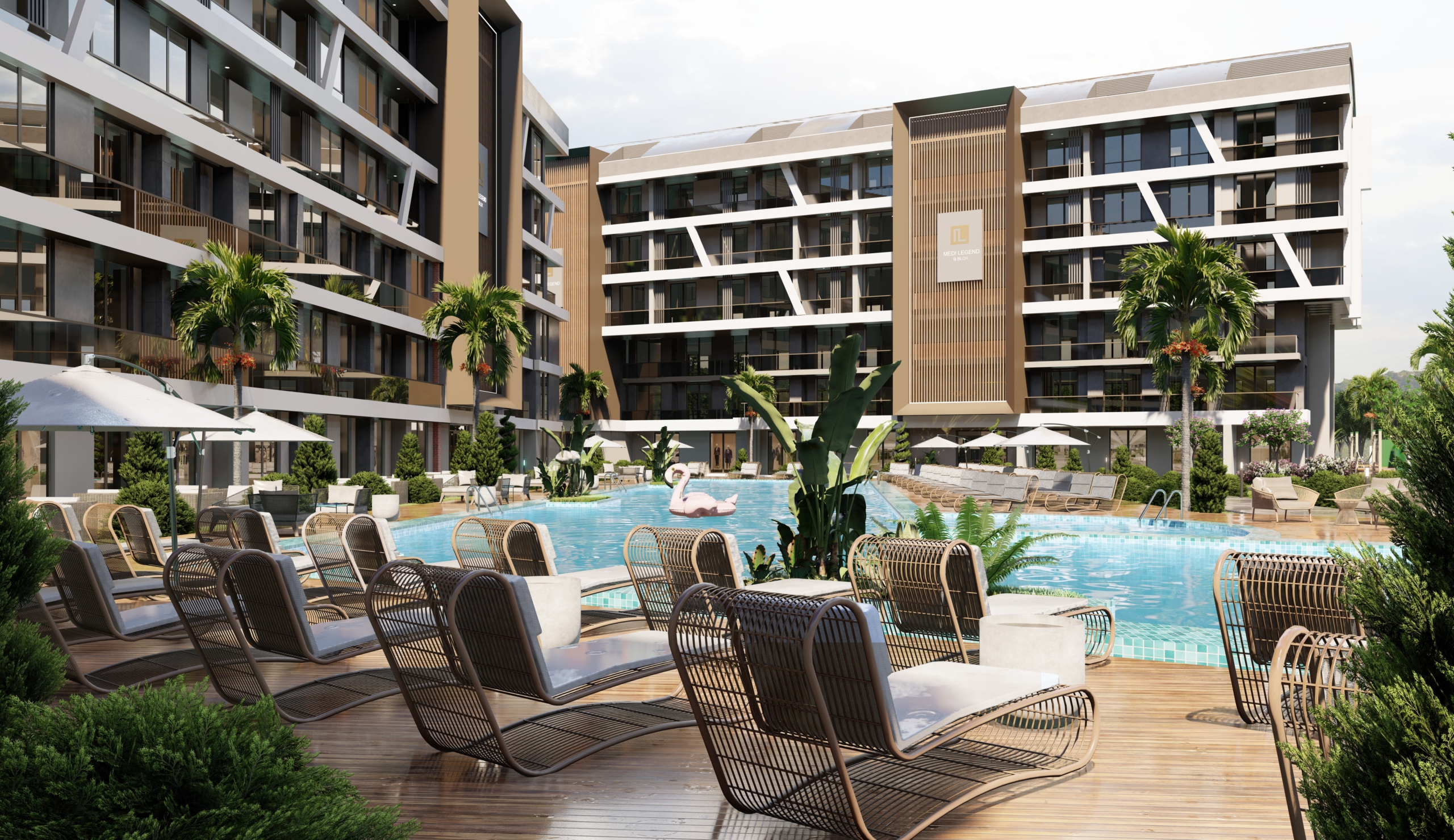 Medi Legend Residence Apartments in Konyaalti Hurma Antalya