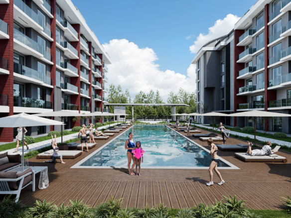 Port Life Residence Luxury Apartments in Konyaalti Antalya