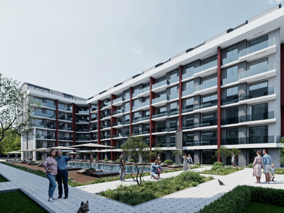 Port Life Residence Luxury Apartments in Konyaalti Antalya