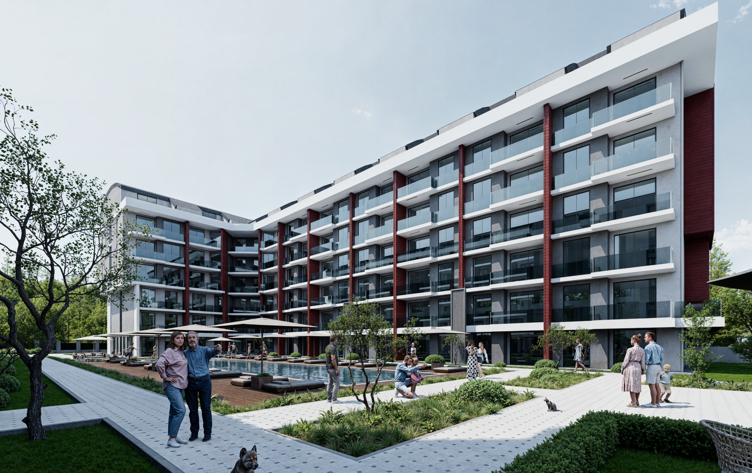Port Life Residence Luxury Apartments in Konyaalti Antalya