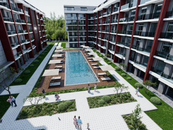 Port Life Residence Luxury Apartments in Konyaalti Antalya
