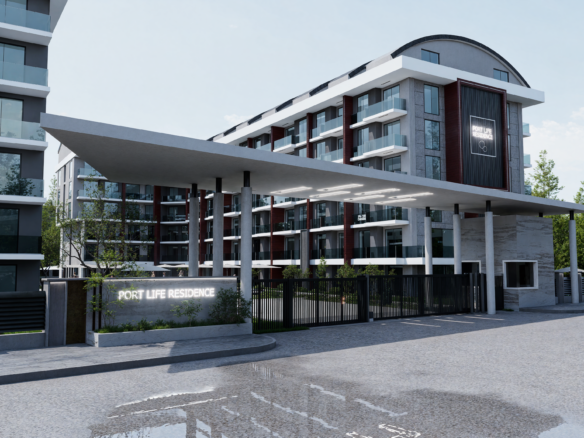 Port Life Residence Luxury Apartments in Konyaalti Antalya