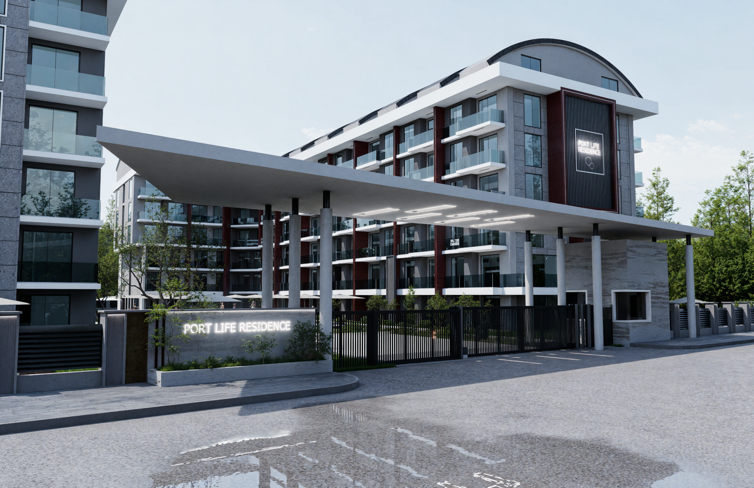 Port Life Residence Luxury Apartments in Konyaalti Antalya