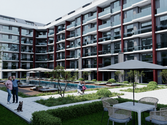 Port Life Residence Luxury Apartments in Konyaalti Antalya