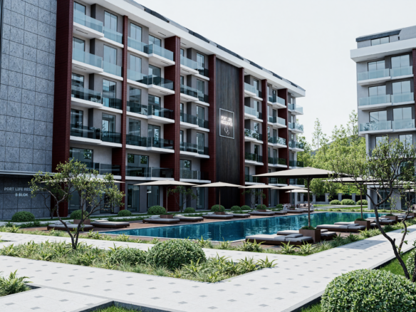 Port Life Residence Luxury Apartments in Konyaalti Antalya