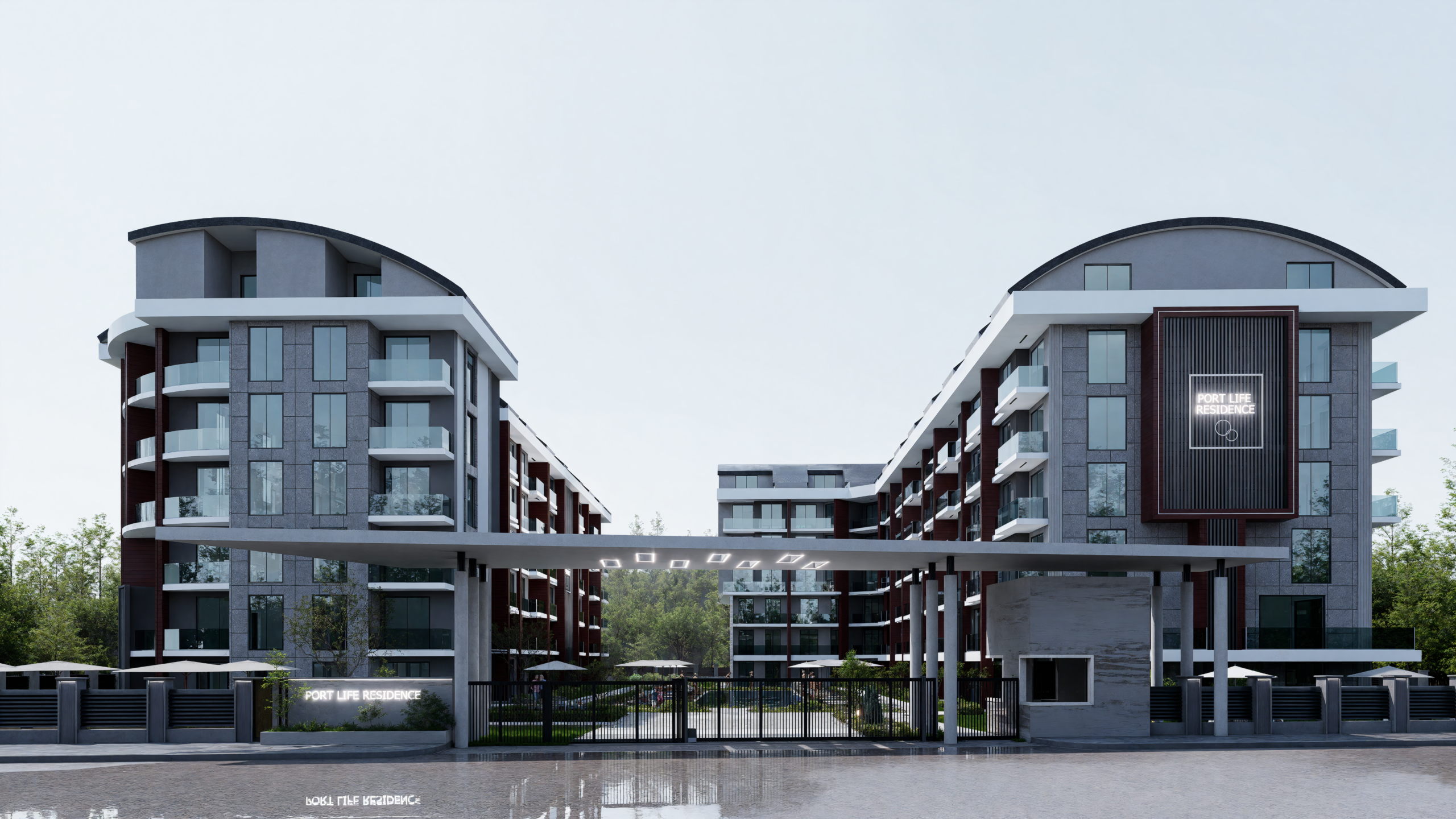 Port Life Residence Luxury Apartments in Konyaalti Antalya