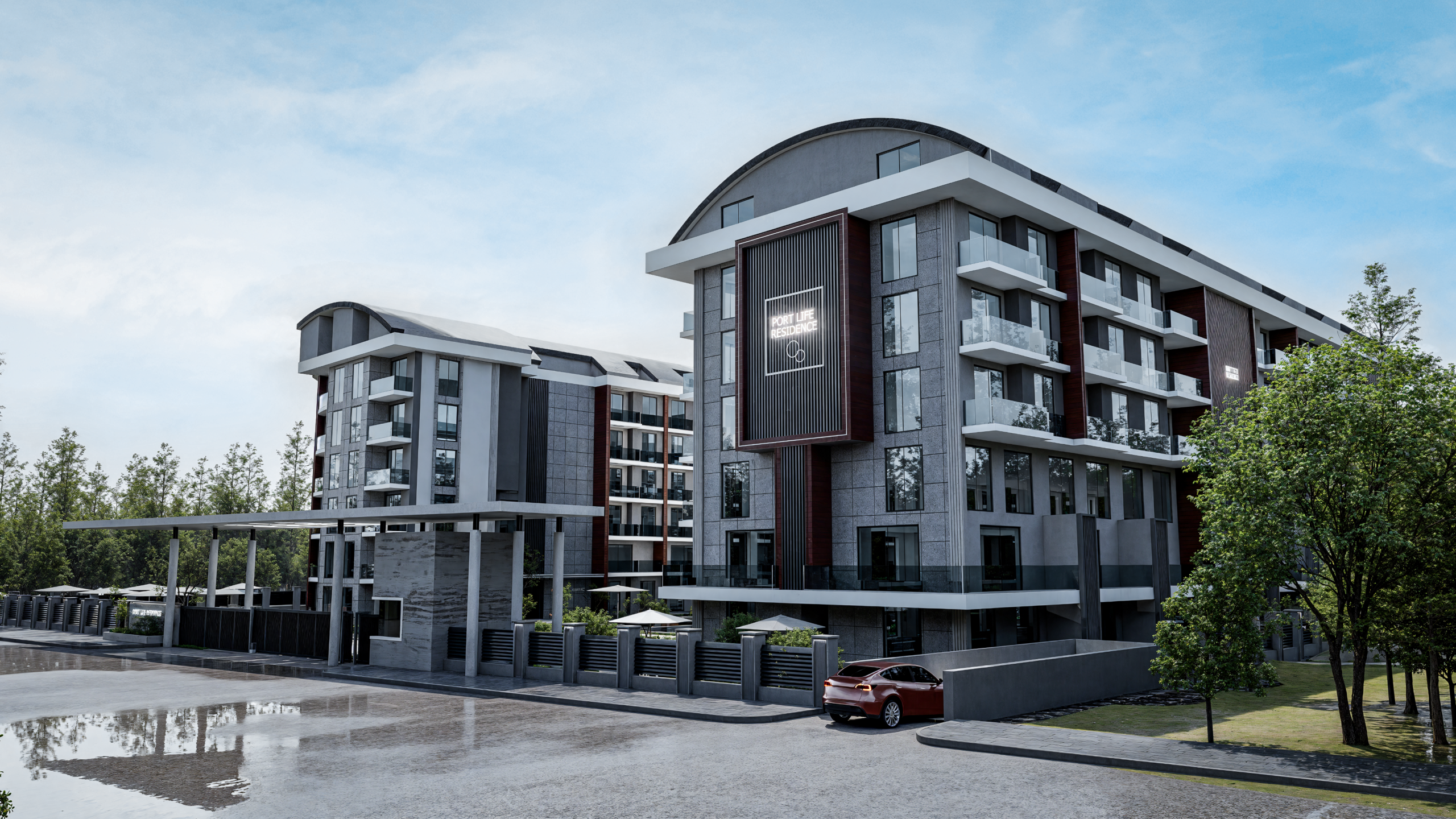 Port Life Residence Luxury Apartments in Konyaalti Antalya